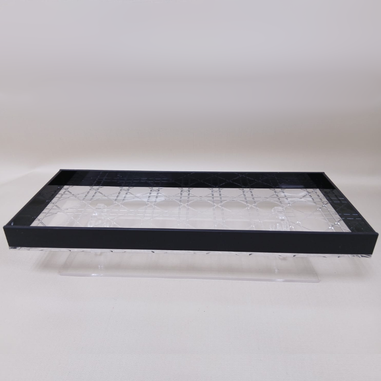 Large Acrylic Tray with Base 