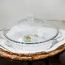 Round Pastry Dish with Lid