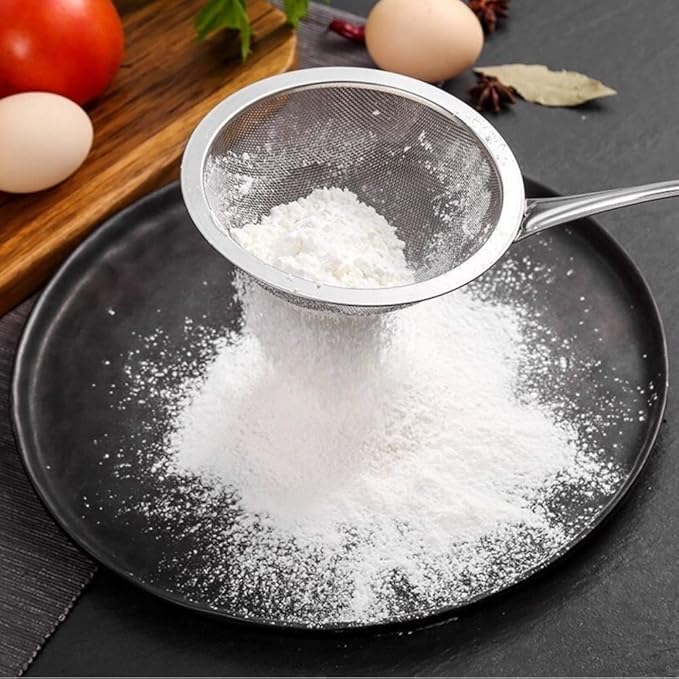 S.S Strainer with Long Handle 10cm