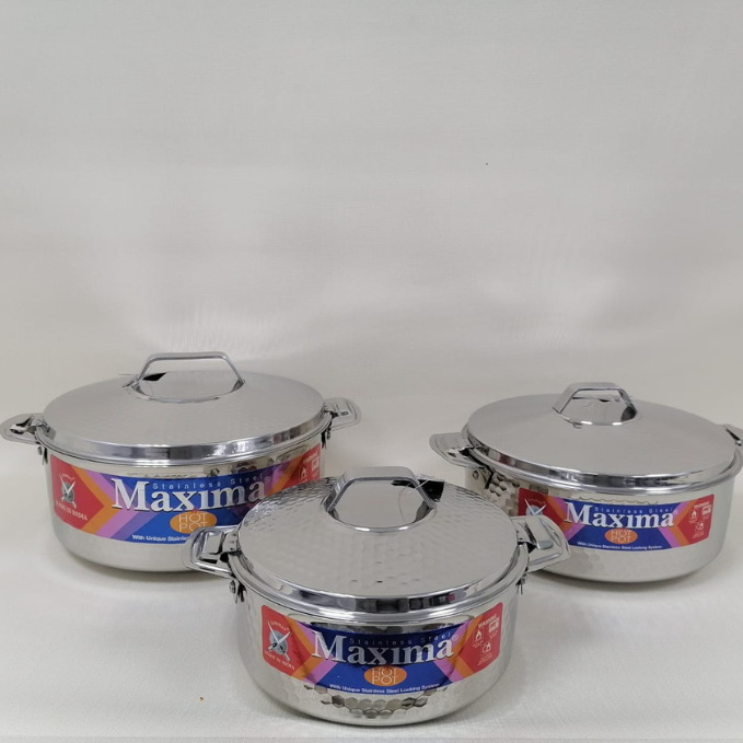 3 Piece Food Warmer Set