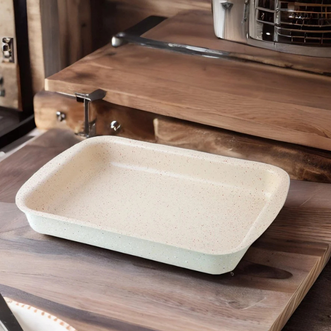 Rectangular Granite Oven Tray 35 cm 