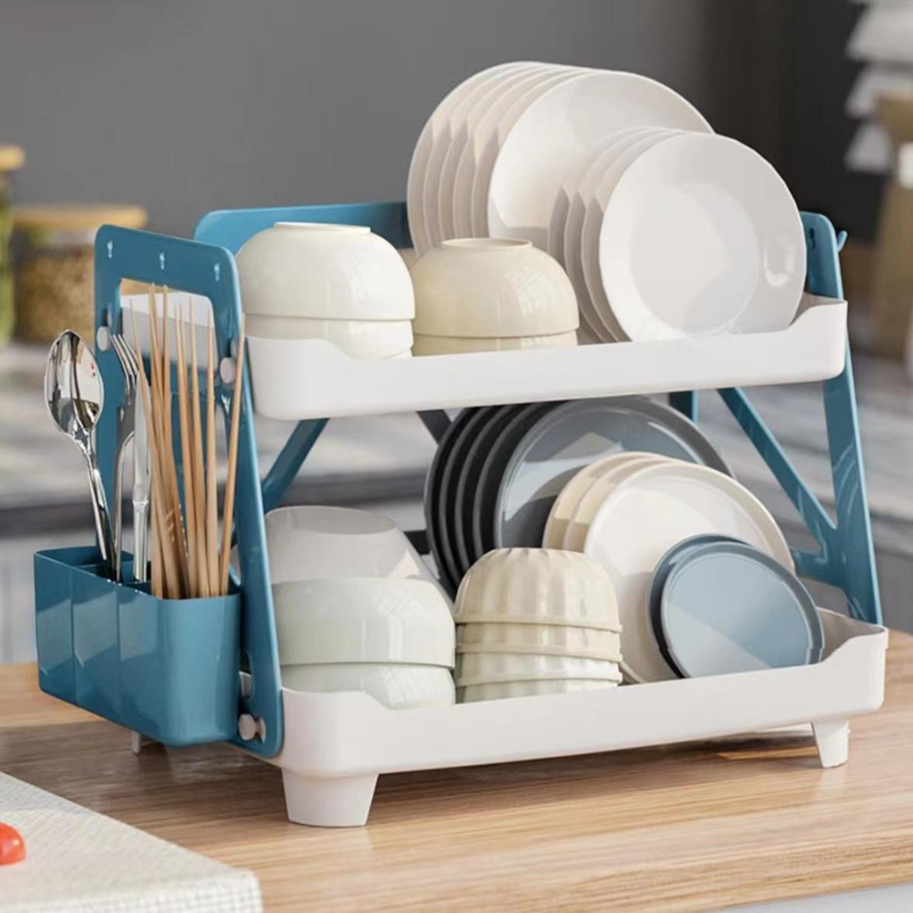 2-Tier Kitchen Dish Drying Rack