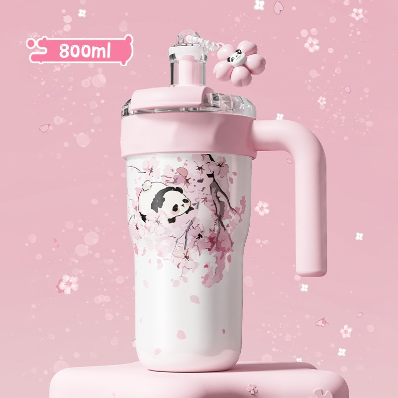 Diller Sakura Panda Spring Insulated Mug