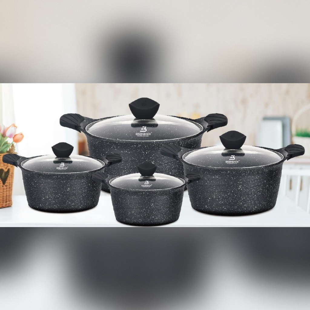 Granite Pot Set (20/24/28/32 CM)