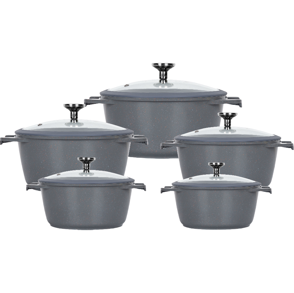 MGC Non-Stick Cookware Set – Multi Colors