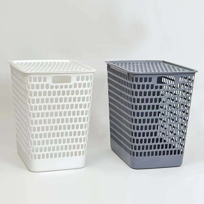 Flexible Laundry Basket with Lid