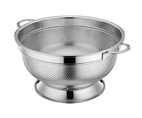 Deep Stainless Steel Colander – 24/30cm