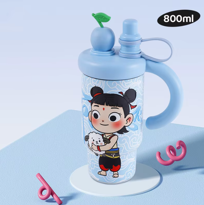 800ml Stainless Steel Tumbler Water Bottle