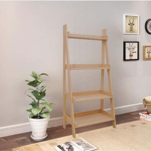 [MR-NL-SLF1-WM] Multifunctional 4-Tier Ladder Shelf