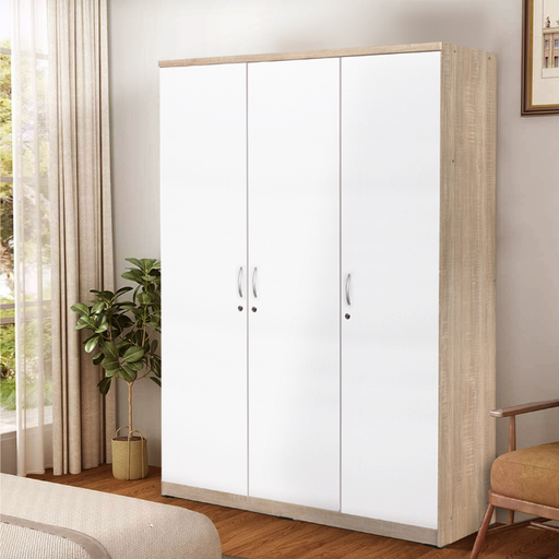 [WRD-LPB2696110M]  3-Door Wardrobe
