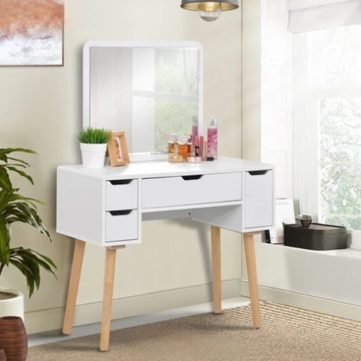 [DT-MRSL01] Wooden Dressing Table 