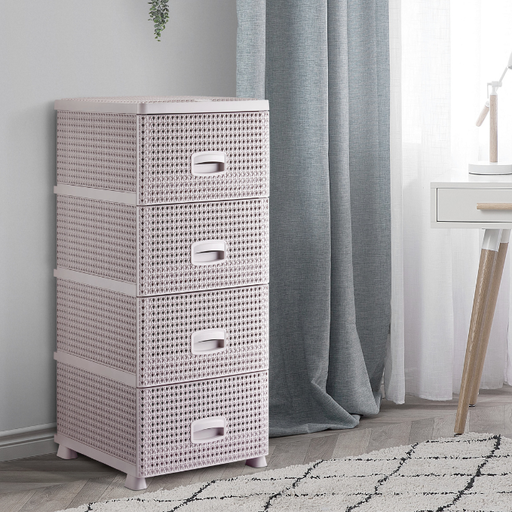 [8508] 4 Drawer Storage Cabinet