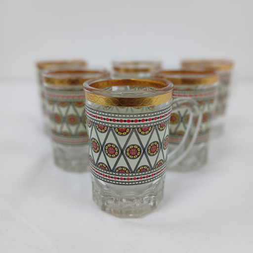 [101067] Beige Najdi Istikana Tea Glass