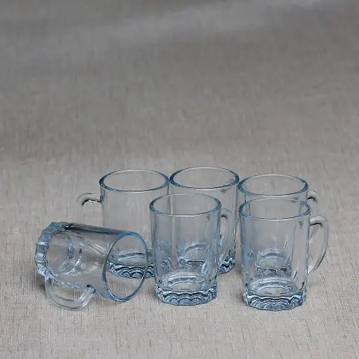 [105TCUP] طقم استكانات شاي 6 قطع