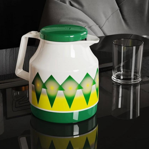 [68910] Traditional Enamel Tea Flask 1 L