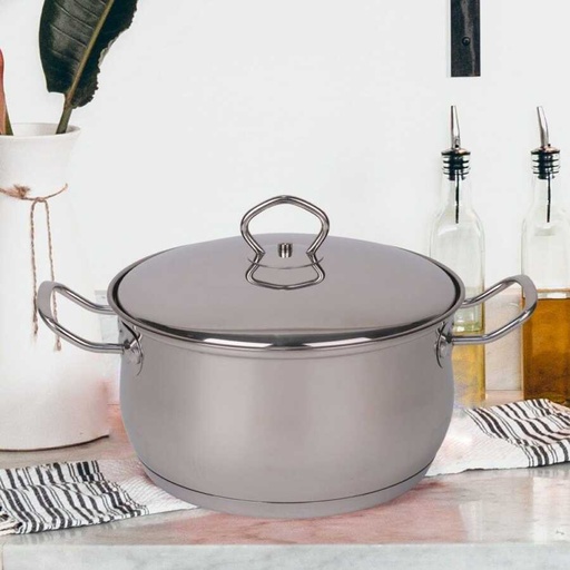 [K797031/34] Laura Steel Pot 34 cm