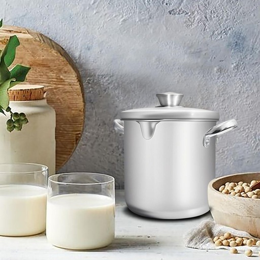 Milk Pot with S.S Handle,16/18 cm                             