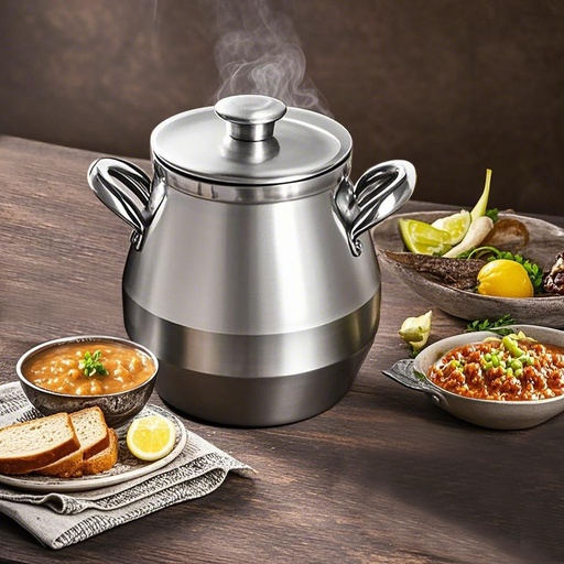 Aluminum Beans Pot with S.S. Handle 3.2/4.5L 