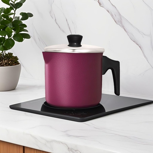 لبانة حليب تيفال مع غطاء ألمنيوم، 16/14 سم