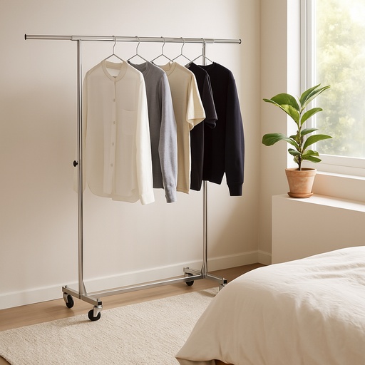 [FGHS-5001] Single Garment Rack Size 180x55x190 cm