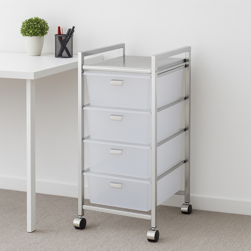 [FLF001-4Q-1]  4 Tier Storage Trolly