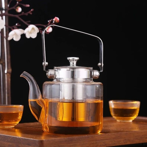 [HB-4828] 700 ml Glass Teapot