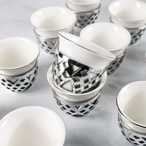 [020-0102] 12-Piece Arabic Coffee Cup Set