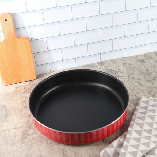 [014-0010-28] Teflon round tray, 28 cm