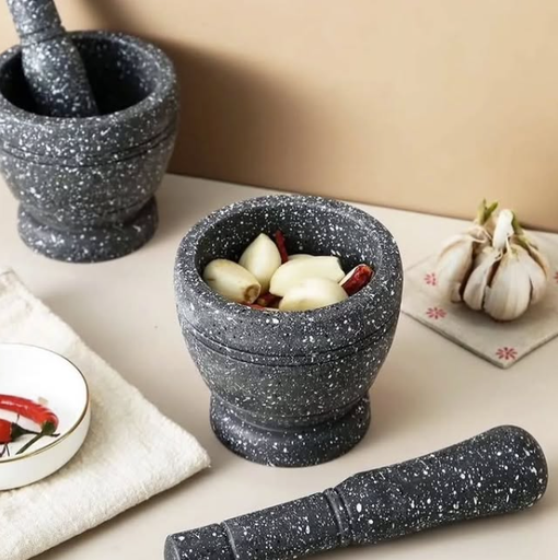 [9501604] Plastic Mortar and Pestle 