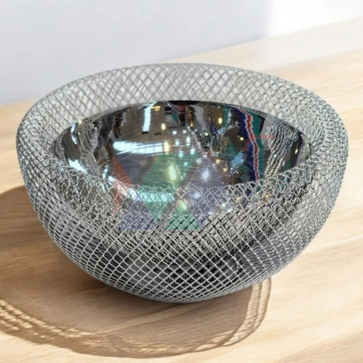 [0159] Silver Mesh Bowl 