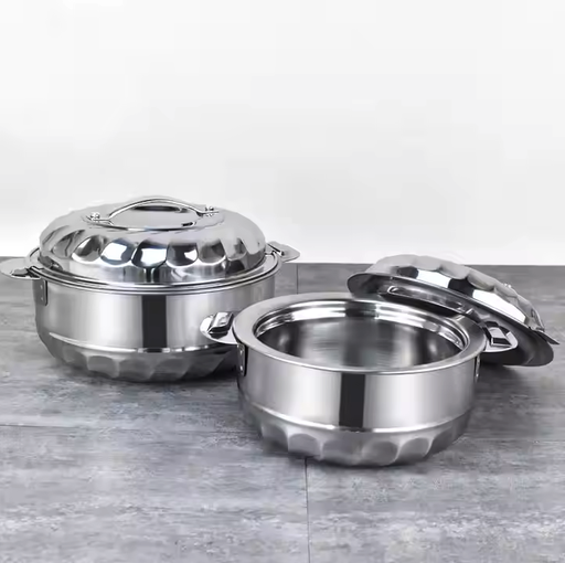 [0009] S.S Food Warmer Set – 3 Pieces (2.5L,3.5L,5L) 