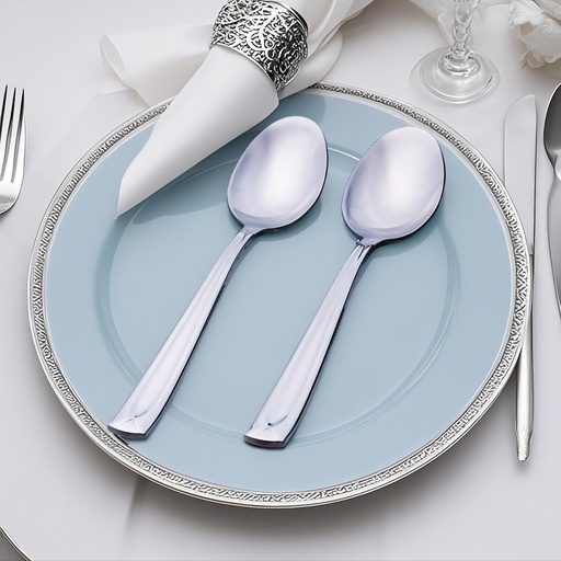 [D054M-1] Aura Table Spoon S.S - Set of 6 