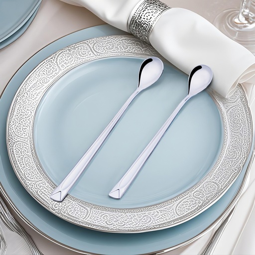 [D054M-5] Aura Soda Spoon S.S - Set of 6