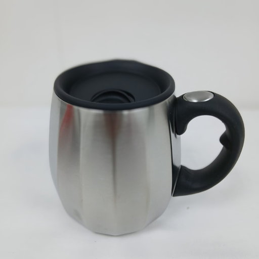 [K35585/6/2] Al Saif Stainless Steel Coffee Mug12 Oz