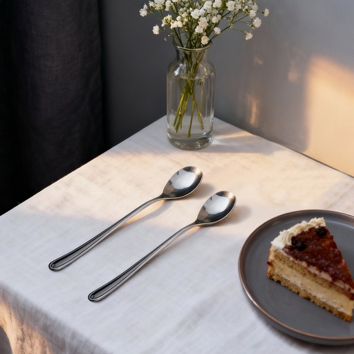 [D874M-5] Valora Soda Spoon S.S - Set of 6