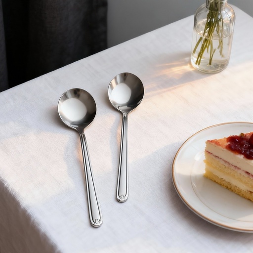 [D874M-7] Valora Soup Spoon S.S - Set of 6