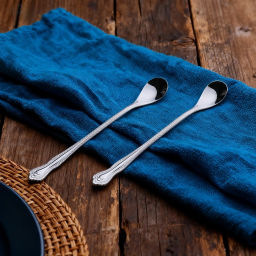 [A088M-5] ملعقة صودا ريڤارا استيل - طقم من 6 قطع