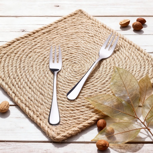 [D436M-4] Sora Cake Fork  S.S - Set of 12