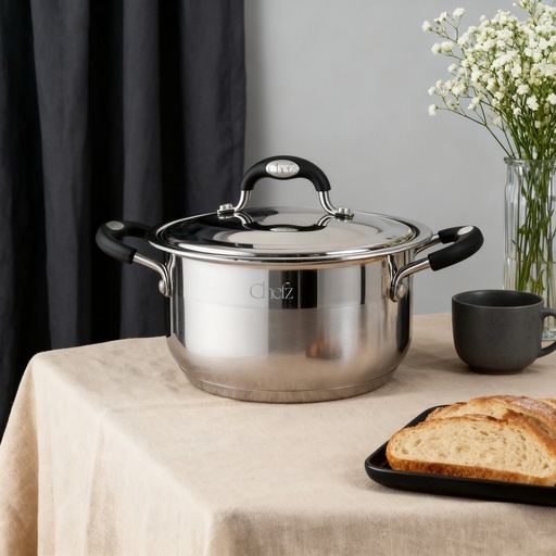 Chefz Multi-Size Stainless Steel Casserole