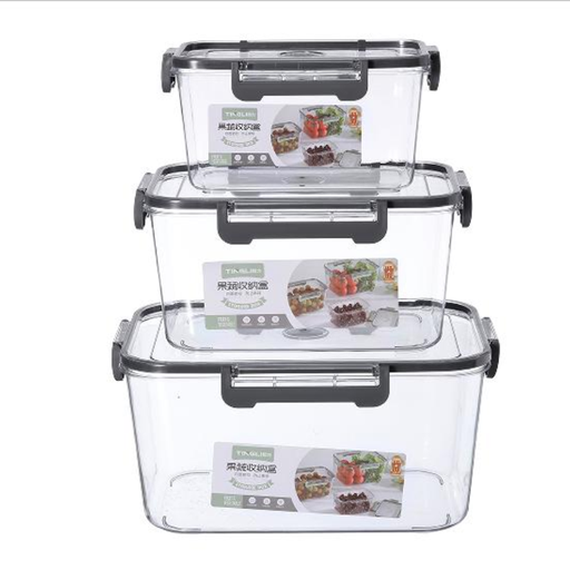 [8292-3] Set of 3 Food Storage Containers