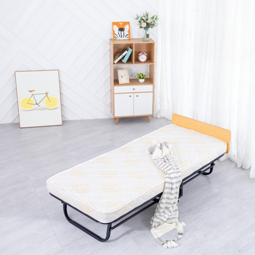 [GF-2108] Folding Bed With Wheel & Mattress 80x190 cm 