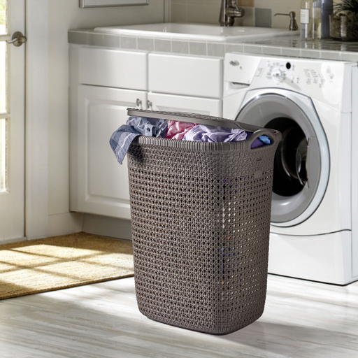 [8003] Knit Design Laundry Hamper-65 L