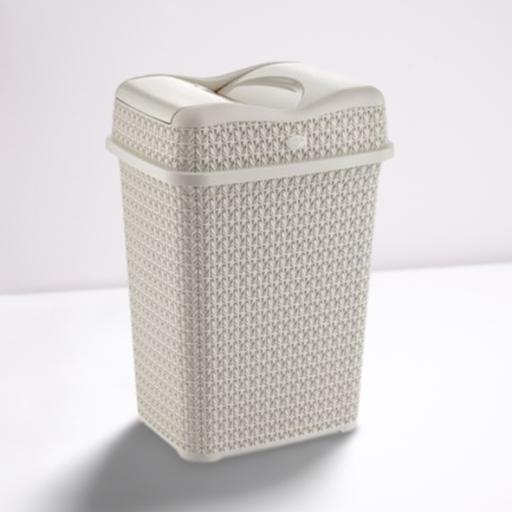 [8195] Waste Bin with Swing Lid -16 L