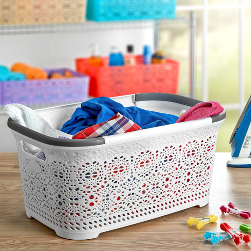 [5002] Basics Laundry Basket-40 L