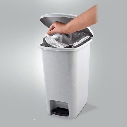 Slim Pedal Dustbin - 15L