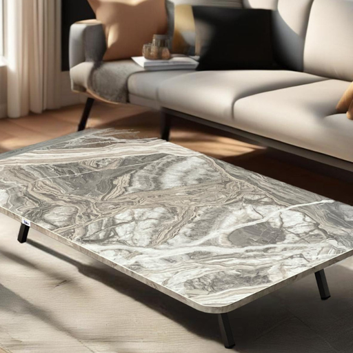 [S-70120] Marble Ground Table 70x120 cm